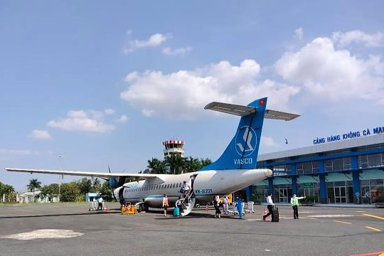 Chuẩn bị đóng cửa để khởi công nâng cấp sân bay Cà Mau