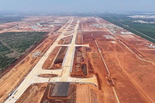 Sẽ khởi công xây đường băng thứ 2 sân bay Long Thành trong tháng 5