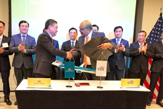 Vietnam Airlines ký thỏa thuận hơn 560 triệu USD với Citibank, thúc đẩy hợp tác tài chính Việt-Mỹ