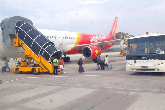SAGS tiếp tục phục vụ mặt đất các chuyến bay quốc tế của Vietjet đến cuối tháng 5