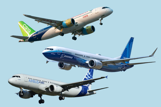 Dự báo thị trường tàu bay toàn cầu 2025-2035: Thời thống trị của tàu bay thân hẹp