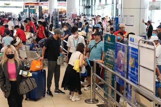 Cao điểm hè, sân bay cả nước dự kiến đón 28 triệu lượt khách