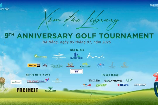 Lộ diện bộ cúp độc đáo của Giải Golf từ thiện Thư viện Xóm Đảo