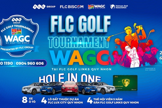 Khai mạc FLC GOLF TOURNAMENT – WAGC VIETNAM 2025 tại FLC Golf Links Quy Nhơn