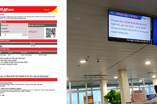 Phải chờ quá lâu, hành khách ở sân bay Tân Sơn Nhất bật khóc