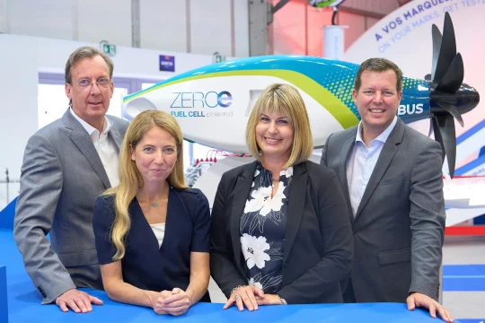 Airbus thúc đẩy công nghệ pin nhiên liệu hydro cho hàng không