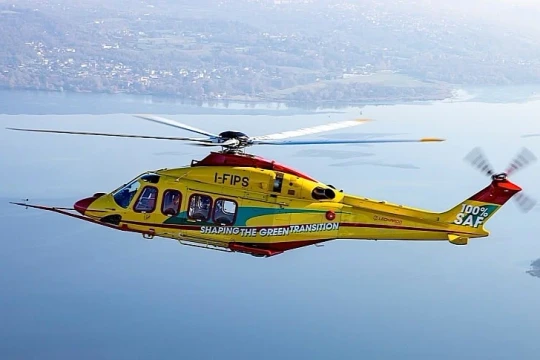 Trực thăng Leonardo AW139 hoàn thành chuyến bay tự hành đầu tiên