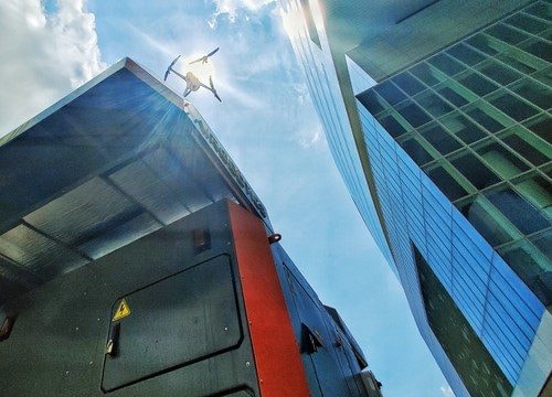 Máy bay không người lái tự động hỗ trợ xử lý khẩn cấp