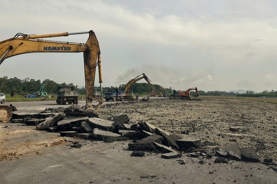 Dự án cải tạo sân bay Vinh đặt mục tiêu vượt tiến độ 1 tháng