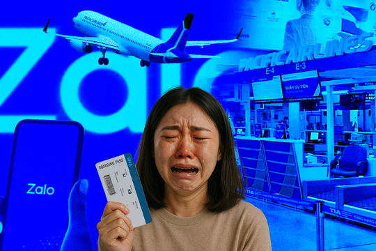 Lỡ chuyến vì đặt vé qua ứng dụng trung gian, nữ hành khách khóc gần 2 giờ ở sân bay