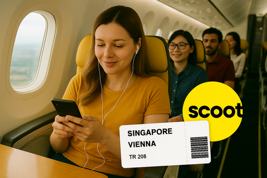 Chuyến bay giá rẻ của Scoot: Một đồng gà ba đồng thóc