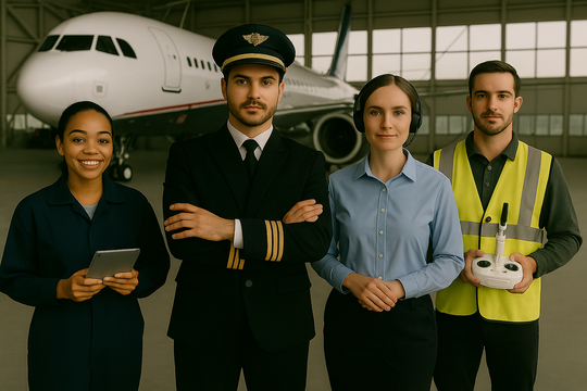 5 nghề sắp "cất cánh" trong ngành hàng không