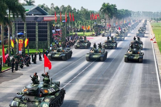 Lực lượng Không quân trong buổi hợp luyện Lễ kỷ niệm 80 năm Quốc khánh