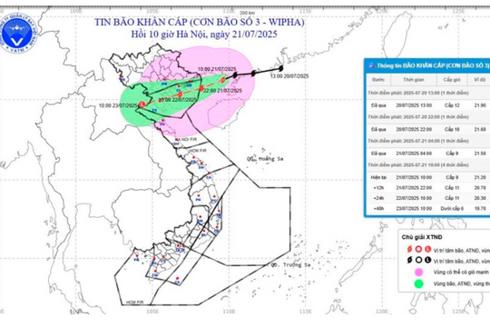 Bão số 3 áp sát Quảng Ninh, hoãn, hủy 48 chuyến bay, gần 7.700 hành khách bị ảnh hưởng