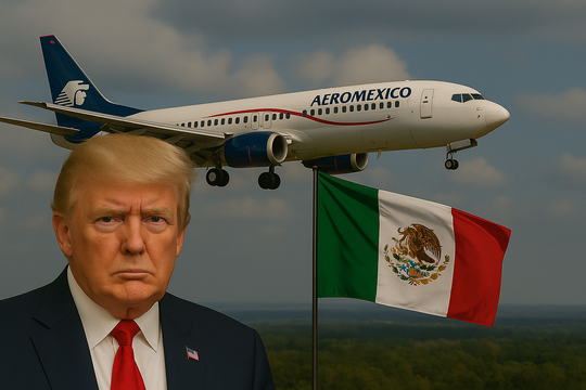 Mỹ siết quyền bay của Mexico, liên minh Delta – Aeromexico lao đao