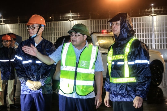 Sân bay Nội Bài duy trì ứng trực 24/24h trước diễn biến phức tạp của bão số 3