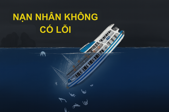 Du khách là nạn nhân vụ Tàu Vịnh Xanh 58 không có lỗi