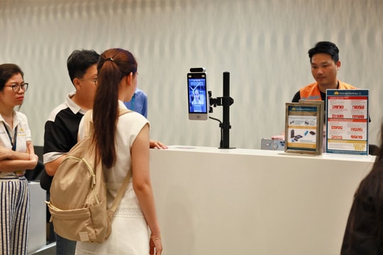 Nhà ga T3 tân Sơn Nhất áp dụng Check-in bằng nhận diện khuôn mặt