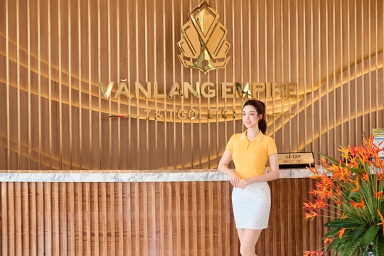 Hoa hậu Đỗ Mỹ Linh trở thành Đại sứ thương hiệu Văn Lang Empire T&T Golf Club