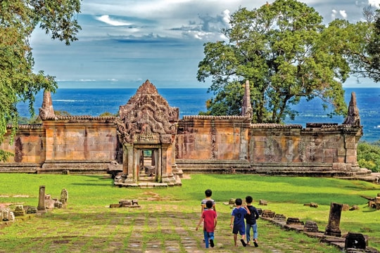 Đền cổ Preah Vihear nguy cơ bị phá hủy trước căng thẳng Thái Lan - Campuchia