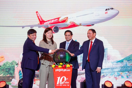 Vietjet được vinh danh là "hãng hàng không được tin chọn" tại Hàn Quốc