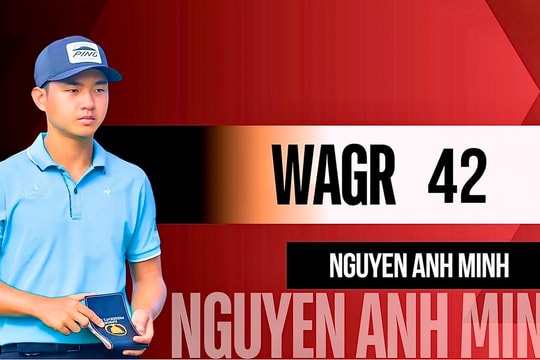 Nguyễn Anh Minh xếp hạng 42 thế giới: Cột mốc lịch sử mới cho golf Việt