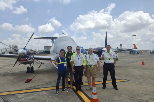 Hoàn thành bay hiệu chuẩn tại sân bay Long Thành