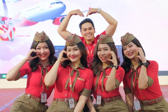 Hãng bay Việt tuyển dụng tiếp viên hàng không nước ngoài