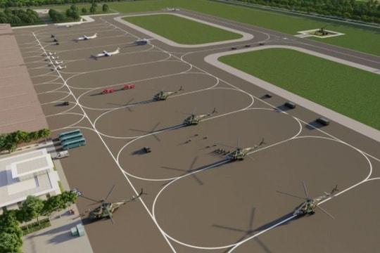 Quy hoạch sân bay Gia Bình có 4 đường băng, 123 vị trí đỗ