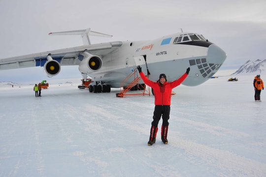 Nam Cực - Vùng trắng trên bản đồ hàng không dân dụng Mỹ
