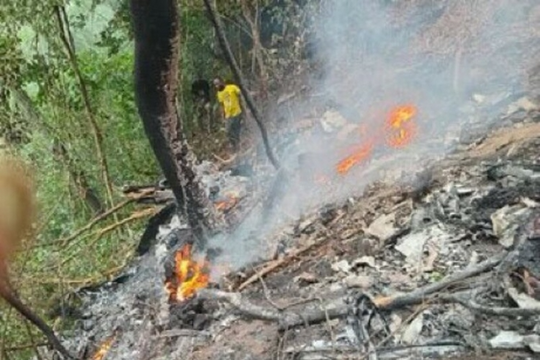 Trực thăng quân sự rơi ở Ghana ngay đúng thời điểm nhạy cảm