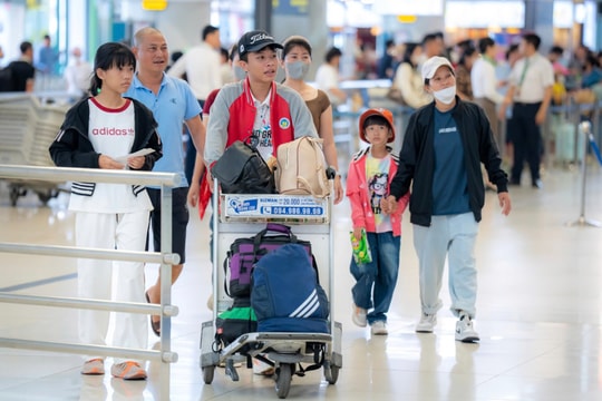 Sân bay Nội Bài sẽ đón khoảng 110.000 lượt khách dịp 2/9