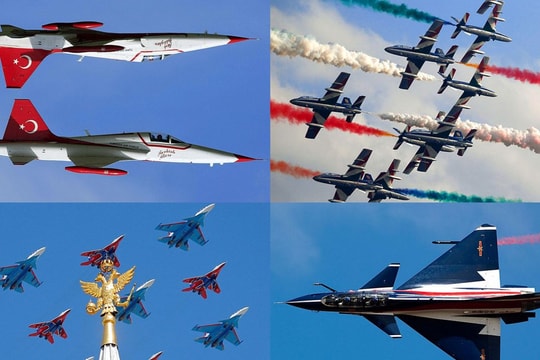 Top các lực lượng không quân toàn cầu theo số phi công