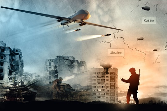 UAV Nga áp sát biên giới, NATO khẩn cấp triển khai chiến đấu cơ