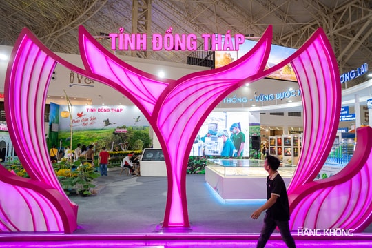 'Một thoáng Đồng Tháp' trong Triển lãm 80 năm thành tựu đất nước