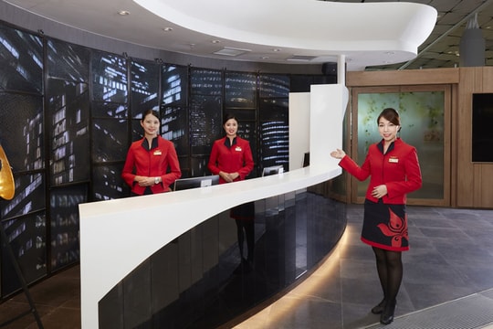 Hongkong Airlines mở phòng chờ thương gia cho khách phổ thông