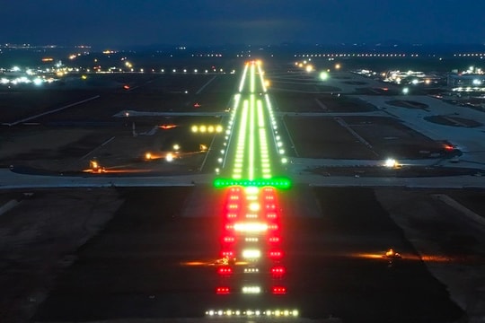 Bay hiệu chuẩn tại sân bay quốc tế Long Thành vào tháng 9