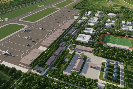 Dự án sân bay Gia Bình đang được tăng tốc thực hiện ở nhiều hạng mục