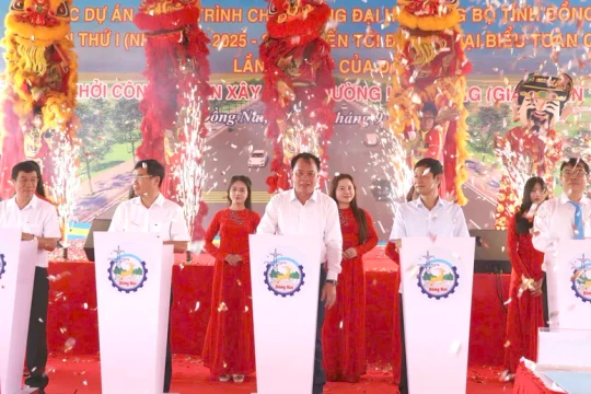Đồng Nai khởi công tuyến đường liên cảng, đón đầu Sân bay Long Thành