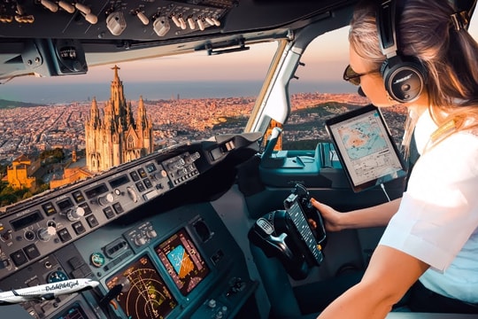 'Căn phòng bí mật' trên máy bay của phi công và tiếp viên