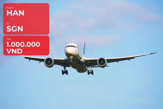 Giá vé máy bay ngày 7/10: Nhiều tuyến dưới 1 triệu đồng
