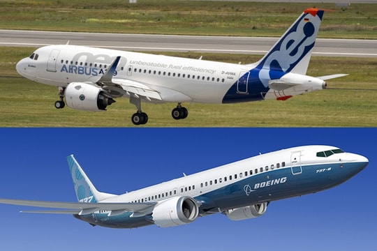 Với hơn 12.000 chiếc, A320 soán ngôi 737 trở thành máy bay bán chạy nhất thế giới