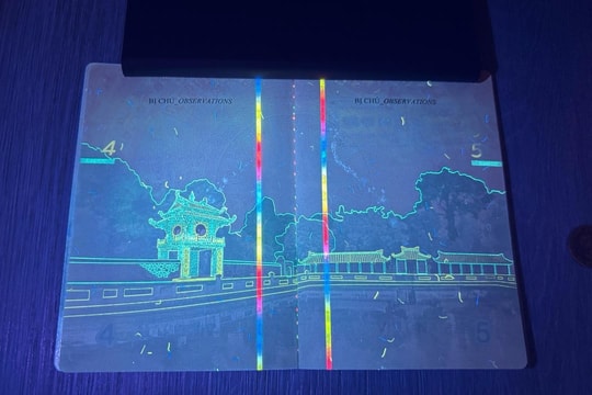 'Lộ' họa tiết đậm chất văn hóa Việt Nam trong từng trang hộ chiếu