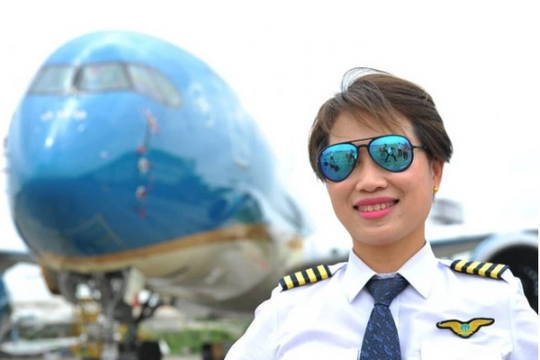 Nữ cơ trưởng đầu tiên của hàng không Việt Nam