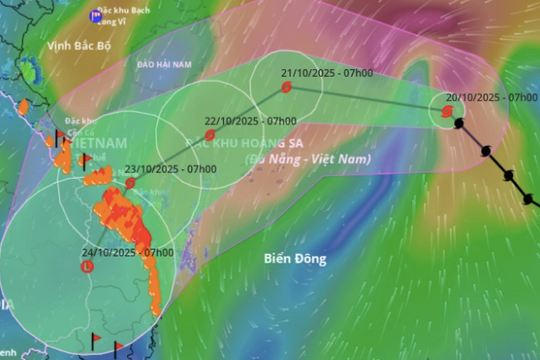 Bão Fengshen giật cấp 12 hướng vào Đà Nẵng: Ngành hàng không sẵn sàng ứng phó