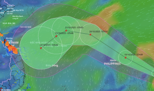 Bão số 12 vừa suy yếu, áp thấp nhiệt đới mới hình thành trên Biển Đông