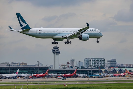 Cathay Pacific tăng tần suất chặng TP.HCM – Hong Kong bằng tàu A350-1000