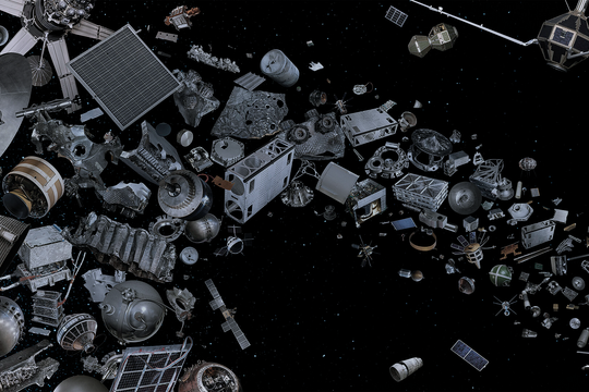 Rác vũ trụ – Mối nguy từ trên cao đe dọa an toàn bay toàn cầu