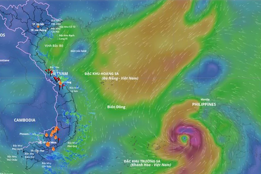 Bão Kalmaegi khiến 70 người thiệt mạng tại Philippines, hàng không Việt sẵn sàng ứng phó