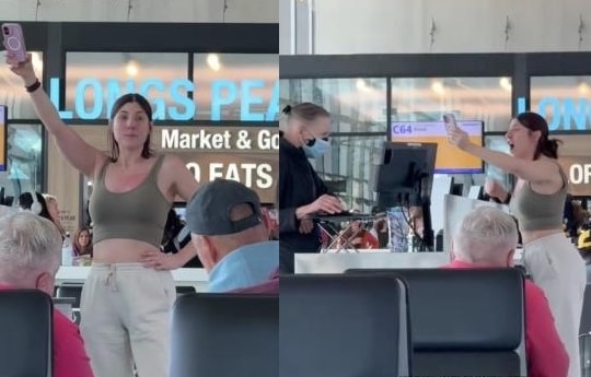 Nữ hành khách 'nổi điên' vì chuyến bay bị trễ